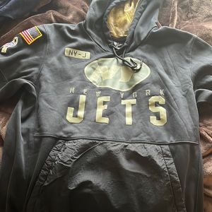 Black Nike Jets Hoodie